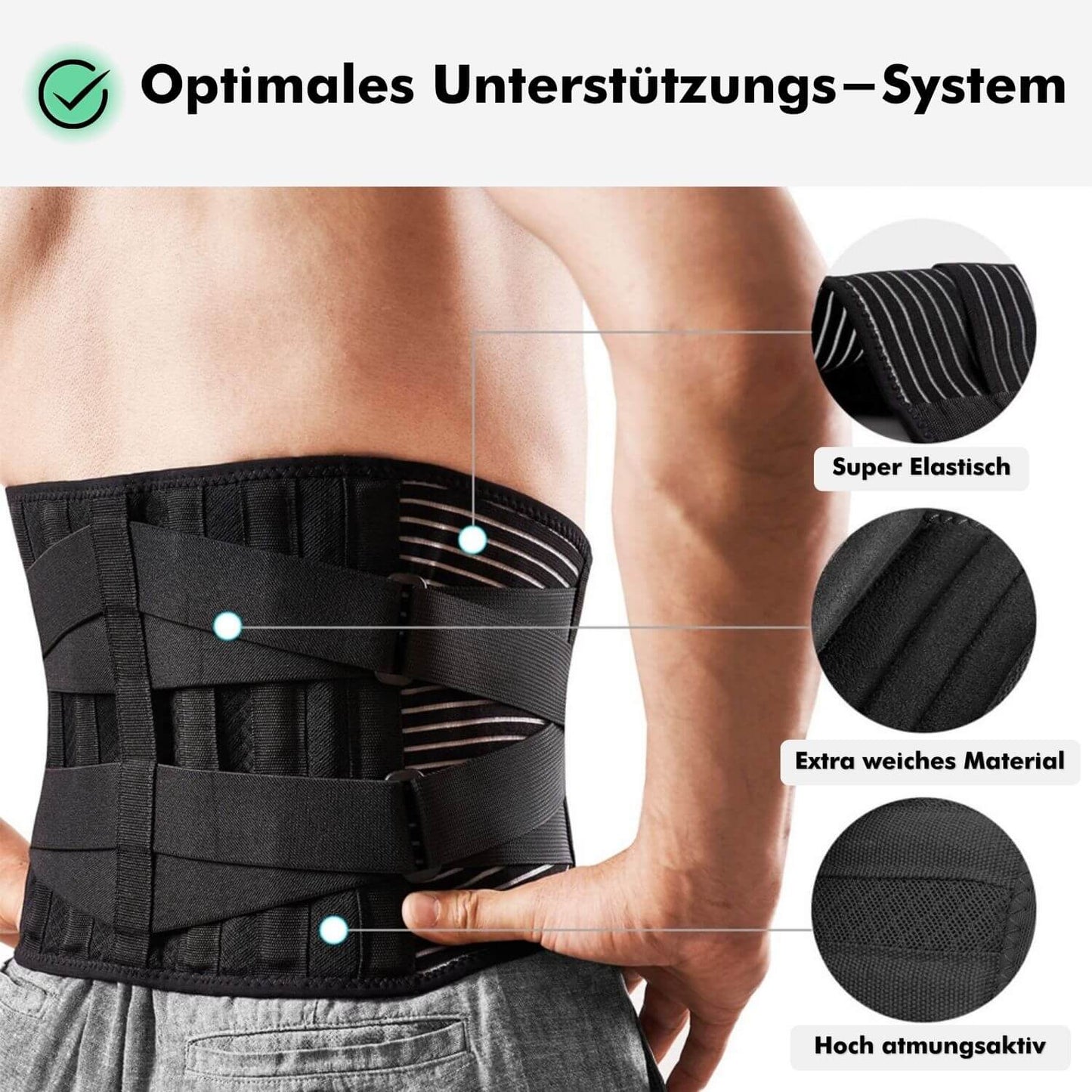 Rückenschmerzen Bundle Pro (Sport Max + RückenSupport Pro + gratis E-Book)