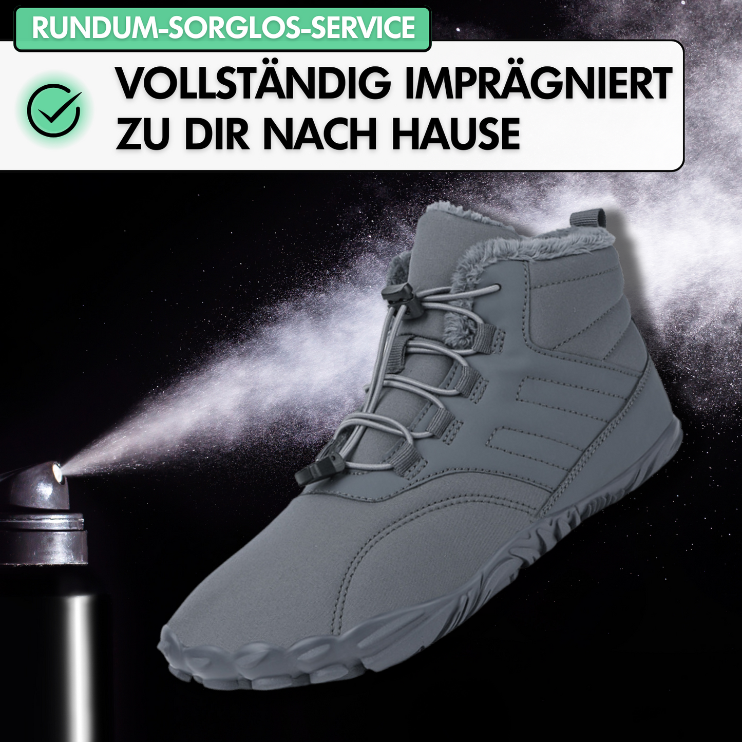 Spezial Imprägnierungs-Service (100% Schutz für Barfußschuhe)