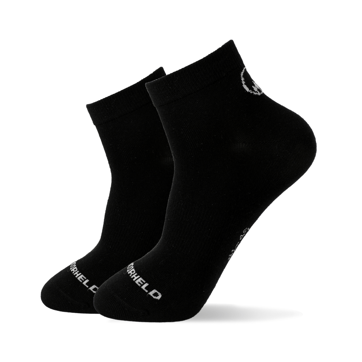 Sneaker Barfußsocken - Schwarz