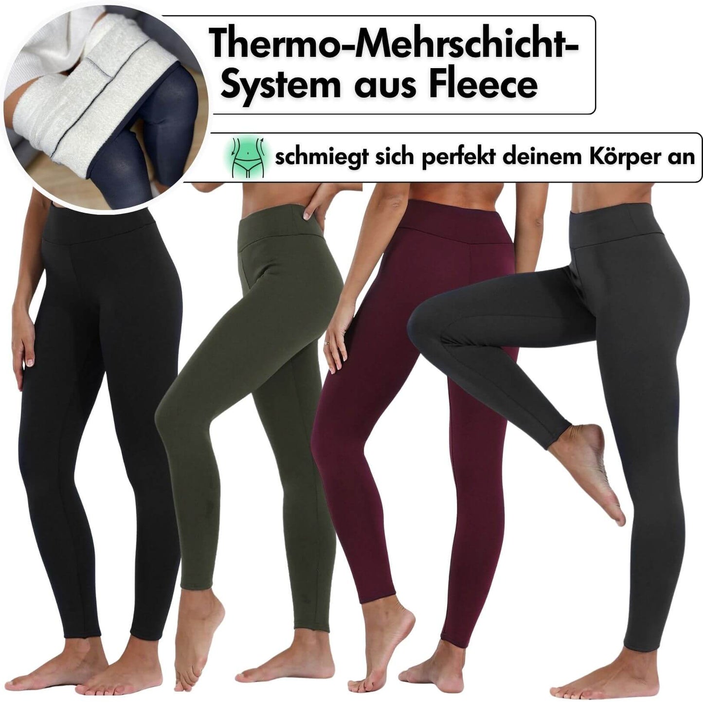 Fleece Leggings (mit ThermoPro-Technologie)