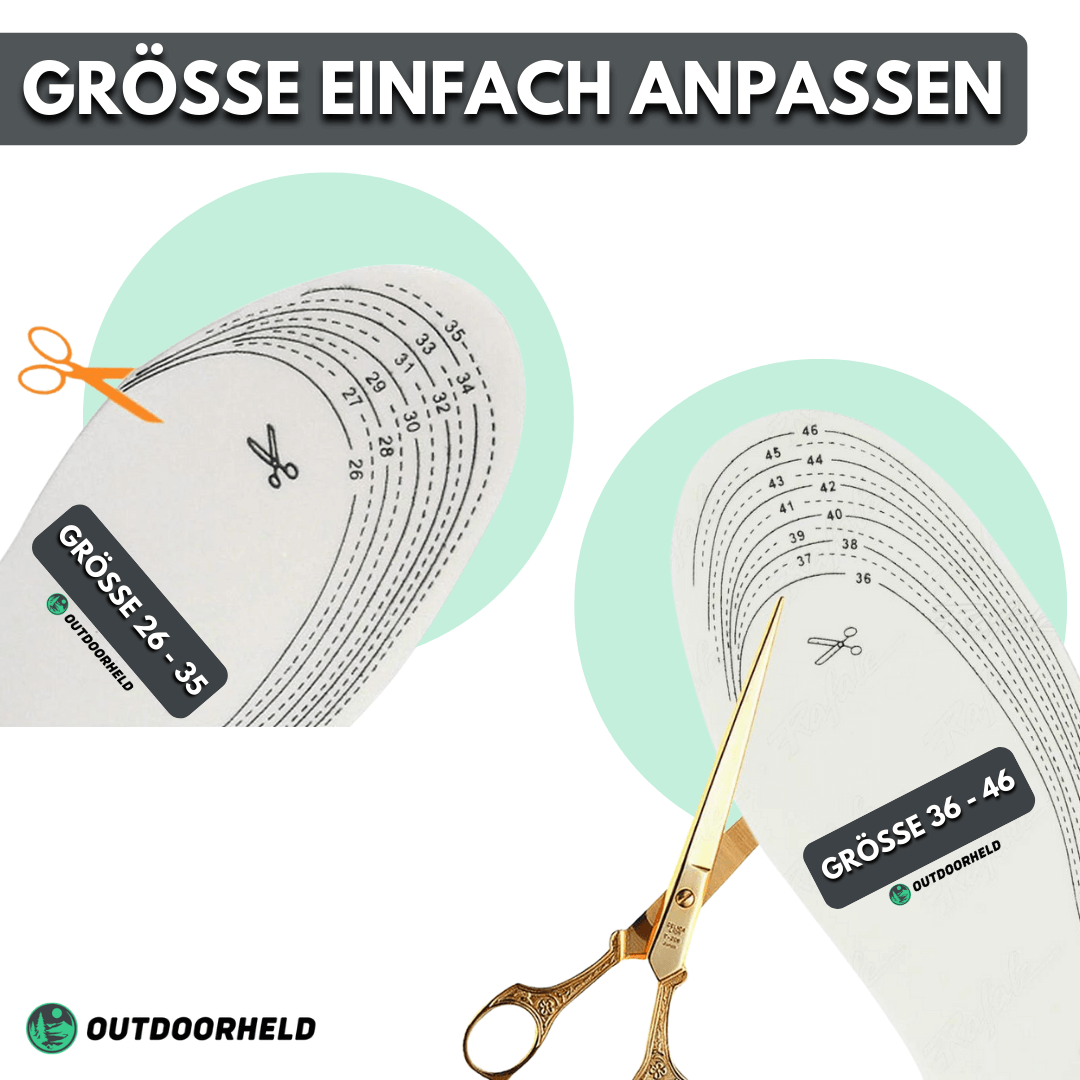 OrthoFlex Pro Winter Kids Einlegesohlen - für alle Kids-Modelle geeignet