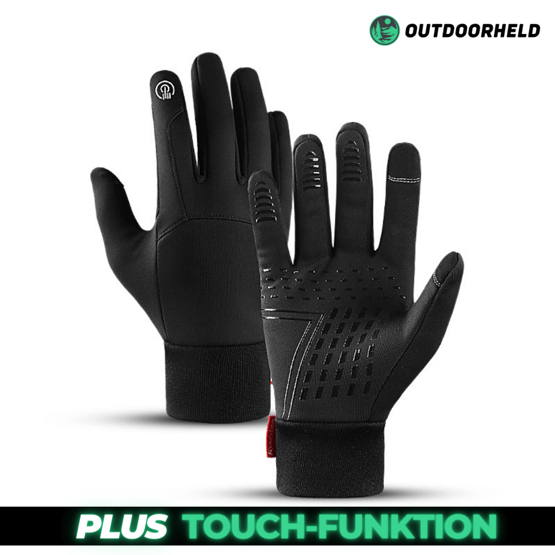 VIP BUNDLE - SCHWARZ: Winter Pro Barfußschuhe + ThermoPro Halstuch + GRATIS ThermoPro Handschuhe
