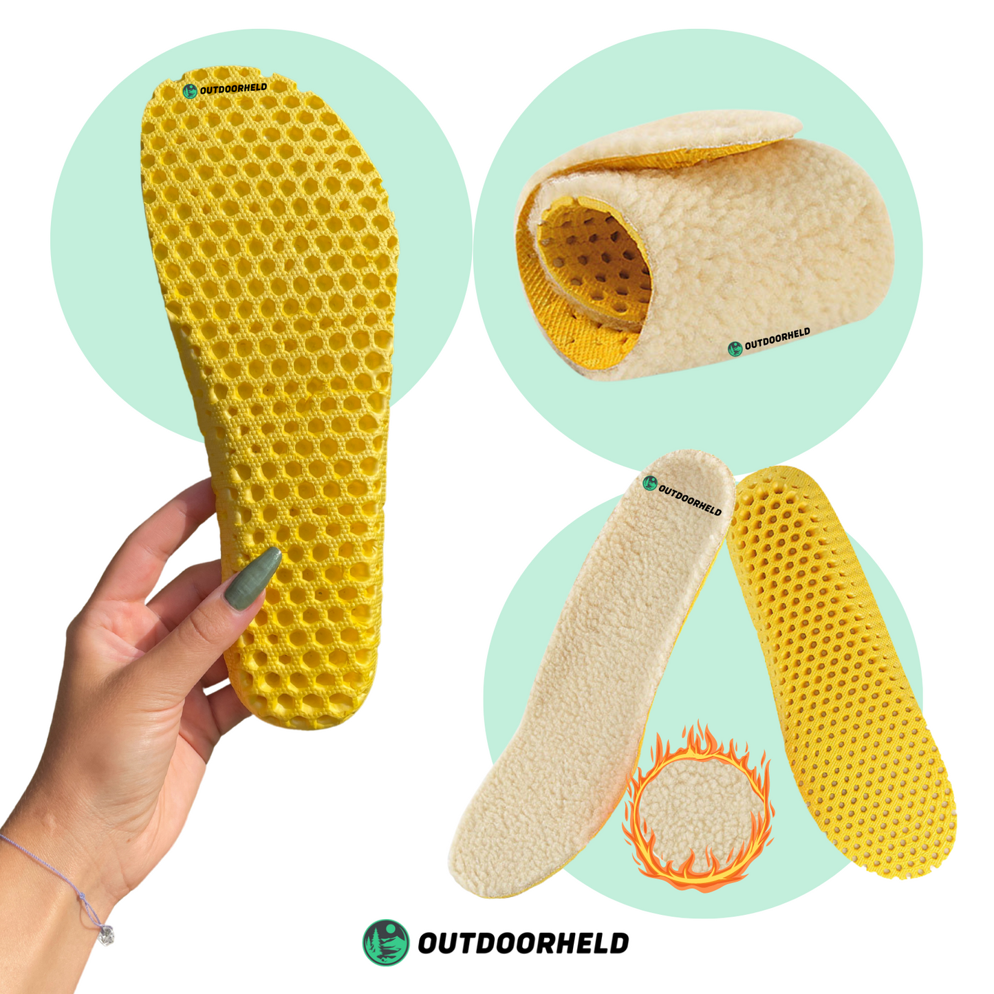 OrthoFlex Winter Einlegesohlen - für alle Modelle geeignet