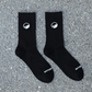 Hohe Sport-Barfußsocken - Schwarz