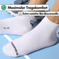 Sneaker Barfußsocken - Weiß