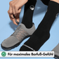Hohe Sport-Barfußsocken - Schwarz
