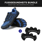 Fußgesundheits-Bundle: Barfußschuhe + Zehenspreizer