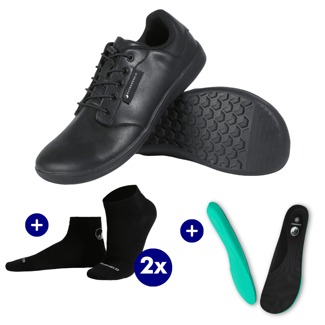 CASUAL-BUNDLE: Casual Prime + 2x Barfußsocken + GRATIS OrthoMax Einlegesohlen