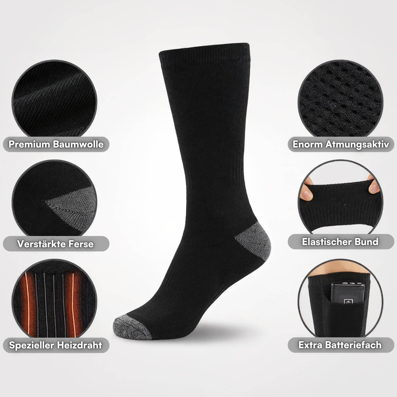 SmartHeat Heizsocken