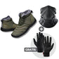 VIP BUNDLE: Winter Pro 2.0 Barfußschuhe + ThermoPro Halstuch + GRATIS ThermoPro Handschuhe