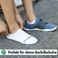 Füßlinge Barfußsocken - Weiß