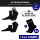 SOCKEN BUNDLE FAMILY-PACK: 24 Paar (16 +8 Paar GRATIS)
