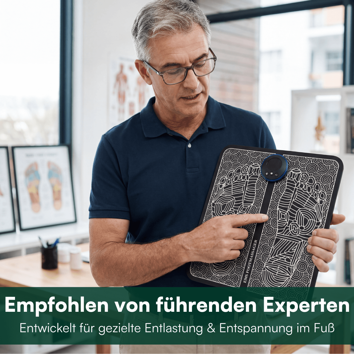 ReflexPulse EMS Fuß-Massagegerät