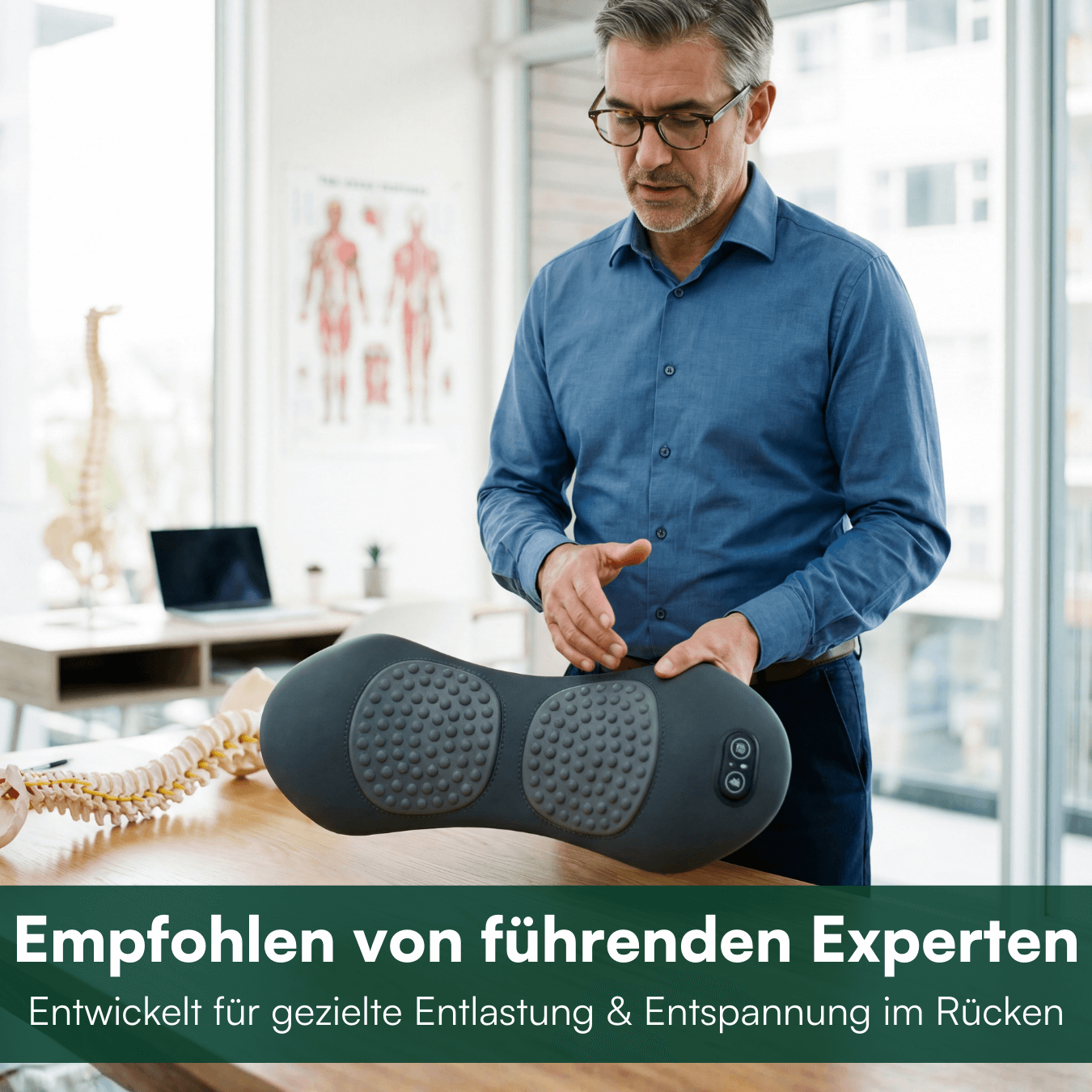 SpineFlow Rücken-Massagegerät