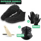 OUTDOOR-BUNDLE: Winter-Barfußschuhe + Fleece Einlegesohlen + GRATIS Thermo Handschuhe + GRATIS Thermo Halstuch