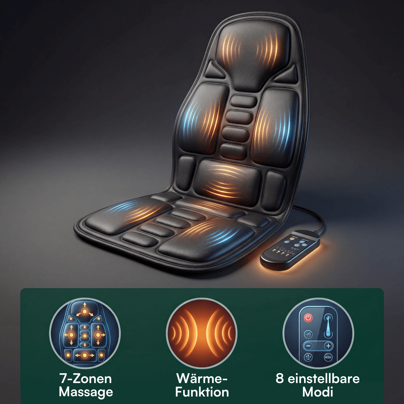 VitaComfort Massage-Sitzauflage