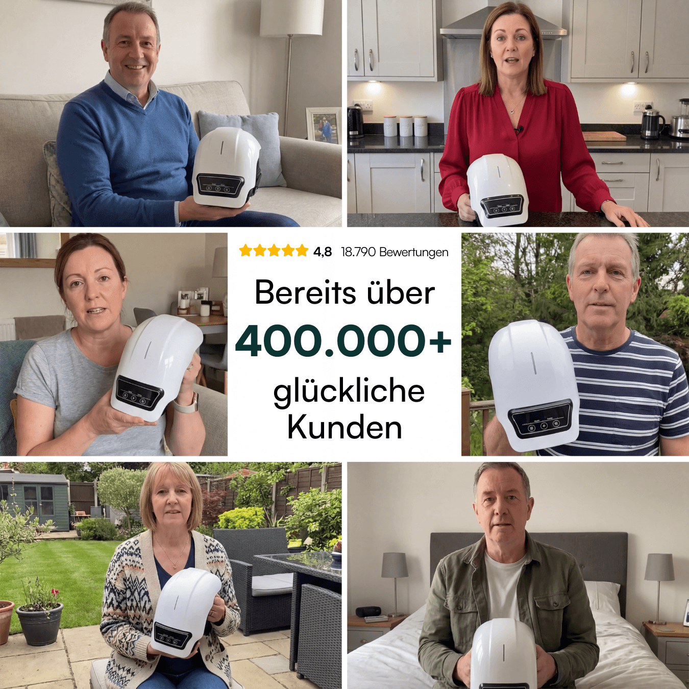 VIBRATHERM Knie-Massagegerät